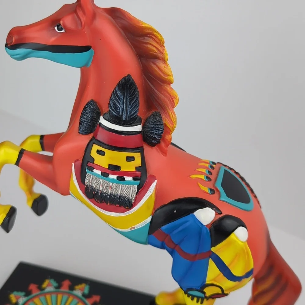 Trail of Painted Ponies Horse Figurine Native Indian Hopi Maidens
